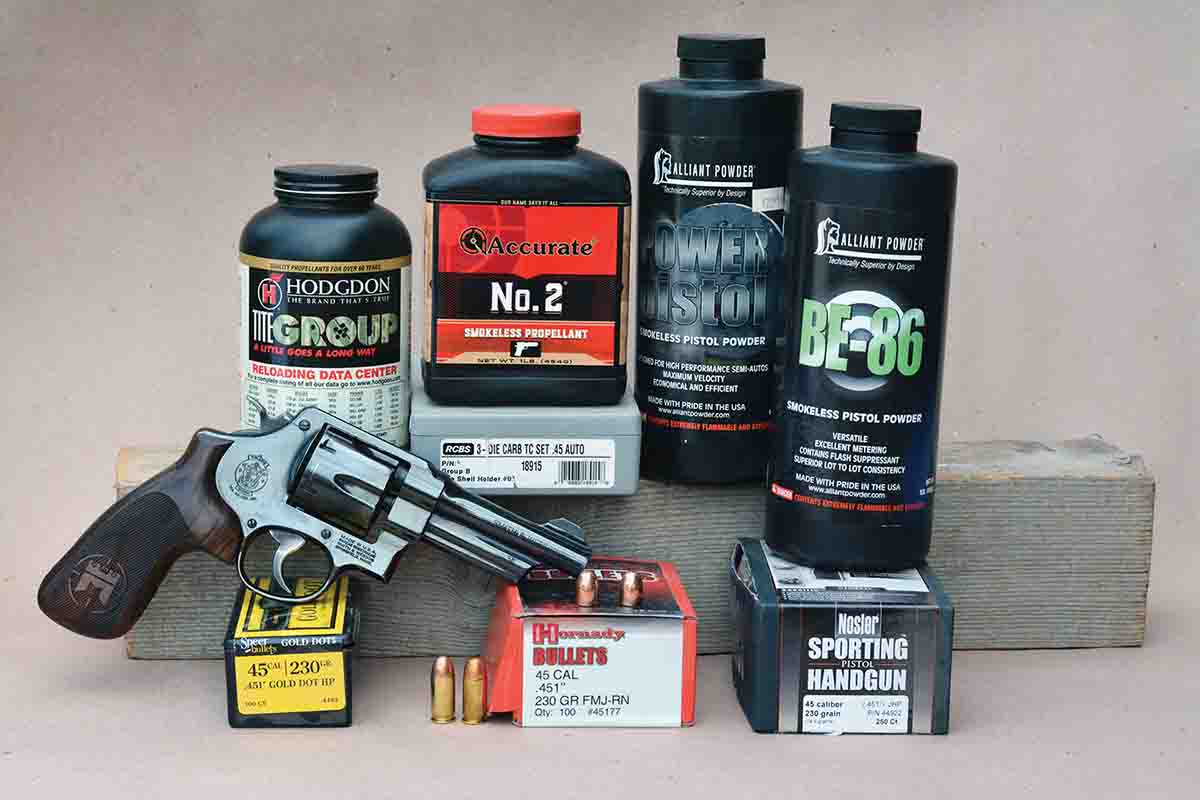 Brian developed handloads that performed flawlessly in the Smith & Wesson Model 22-4.